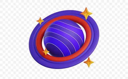 Aperçu: Illustration 3D de la planète Saturne annelée