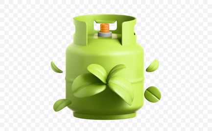 Preview: Natural Gas Energy 3D Illustration