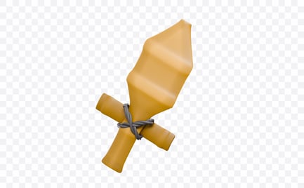 Preview: Traditional Bamboo Swords 3D Illustration