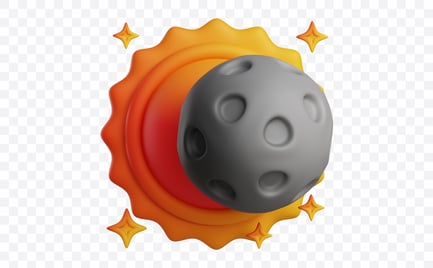 Preview: Solar Eclipse Event 3D Illustration