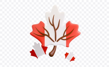 Preview: Canadian Maple Leaf 3D Illustration