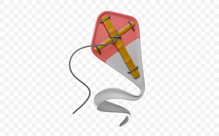 Preview: Traditional Flying Kite 3D Illustration