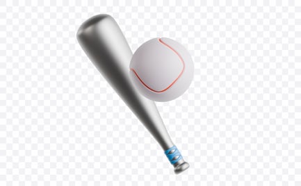Preview: Baseball Bat Sport 3D Illustration