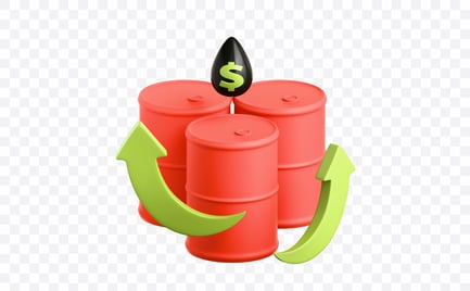 Preview: Rising Oil Prices 3D Illustration