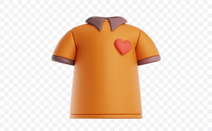 Preview: Love Dad Shirt 3D Illustration