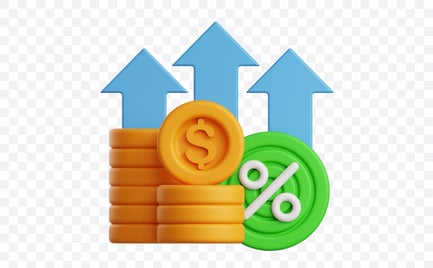 Preview: Smart Investing Growth 3D Illustration