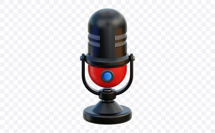 Preview: Podcast Studio Microphone 3D Illustration
