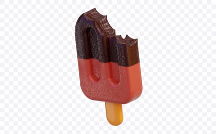 Preview: Chocolate Popsicle Treat 3D Illustration