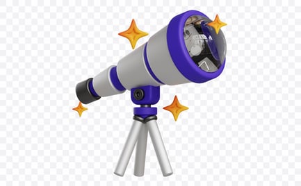 Preview: Astronomy Observation Telescope 3D Illustration