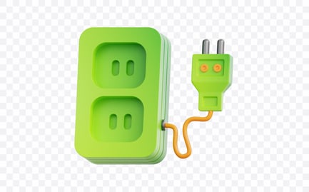 Preview: Electric Socket Power 3D Illustration