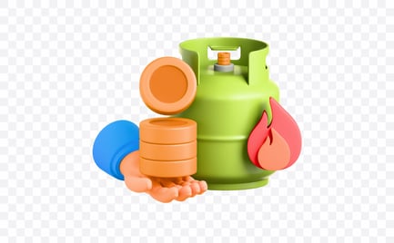 Preview: Purchase Gas Fuel 3D Illustration