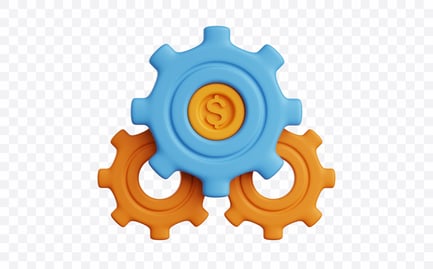 Preview: Money Management System 3D Illustration