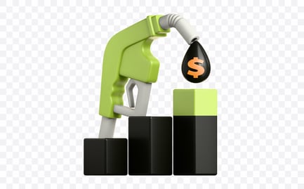 Preview: Oil Price Increase 3D Illustration
