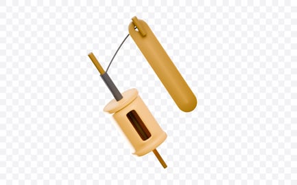 Preview: Bamboo Spinning Tops 3D Illustration