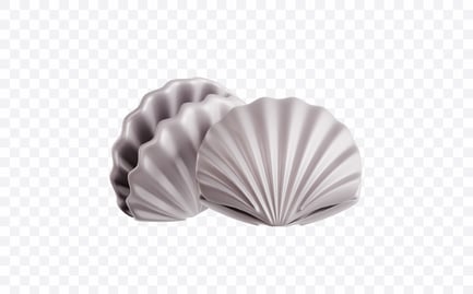 Preview: Seashell Coastal Treasure 3D Illustration