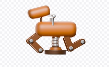 Preview: Wooden Toy Horses 3D Illustration