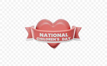 Preview: National Children's Day 3D Illustration