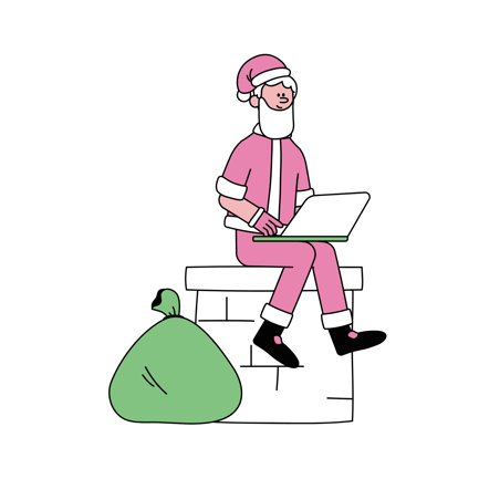 Modern Santa