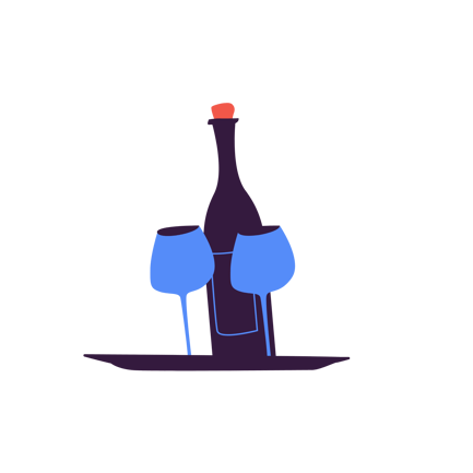 Wine Glass Tray
