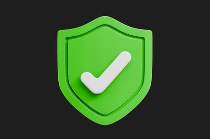 Preview: Security Shield 3D Icon