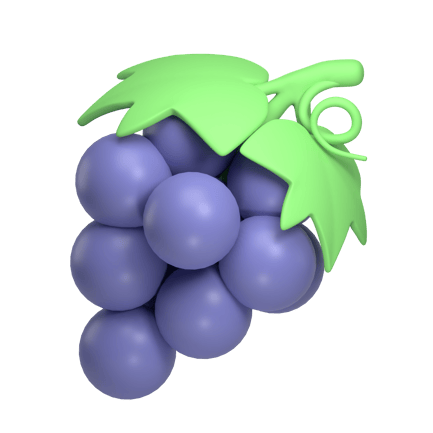 Preview: Grape 3d icon