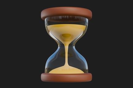 Preview: 3D Hourglass Timer Icon