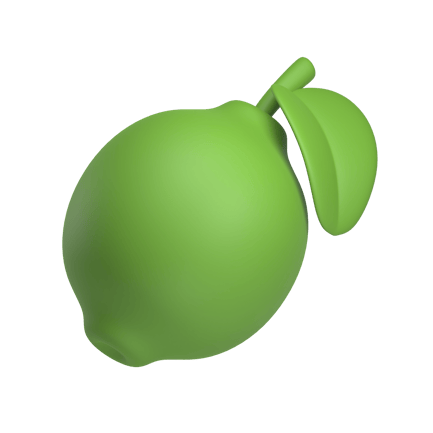 Preview: Lime Fruit 3d Illustration