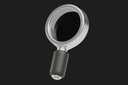 Preview: 3D Magnifying Glass Search Icon
