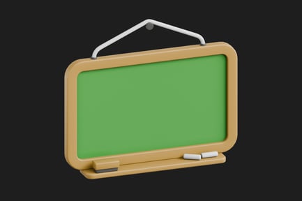 Preview: Chalkboard 3D Icon