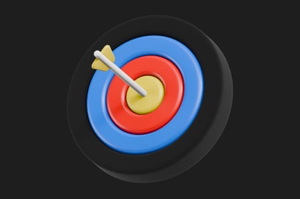 Preview: 3d Archery Target with Arrow