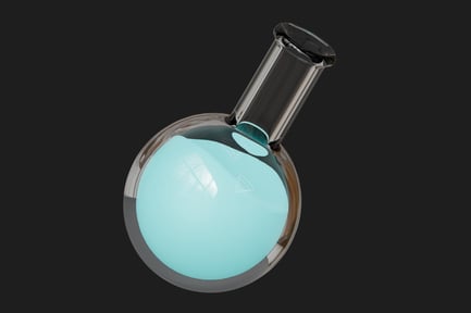 Preview: 3D Florence Flask Laboratory Icon