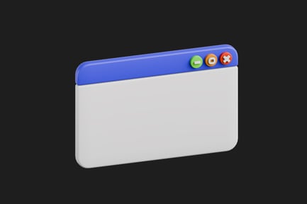 Preview: 3D Web Browser Window Icon