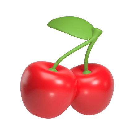 Preview: Cherry 3d Illustration