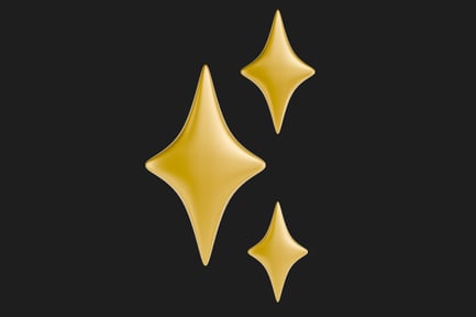 Preview: Sparkle Star 3D Icon