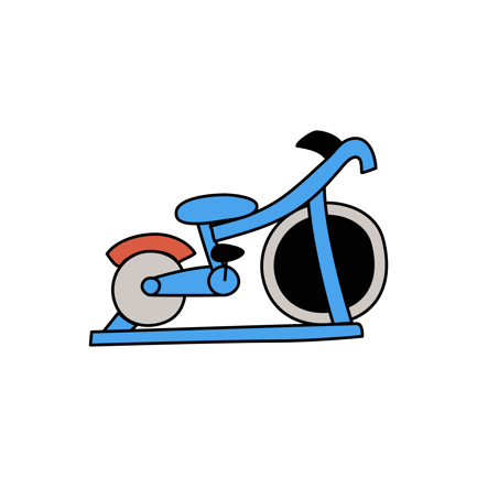Stationäres Heimtrainer