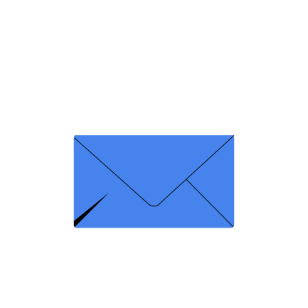 Incoming Email Notification Animation