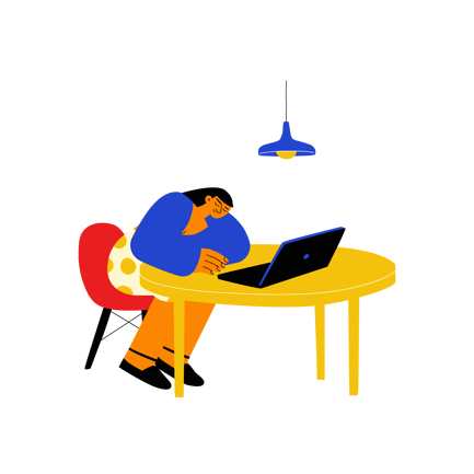 Office Burnout Nap