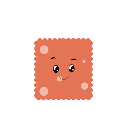 Illustration du personnage de Happy Cookie