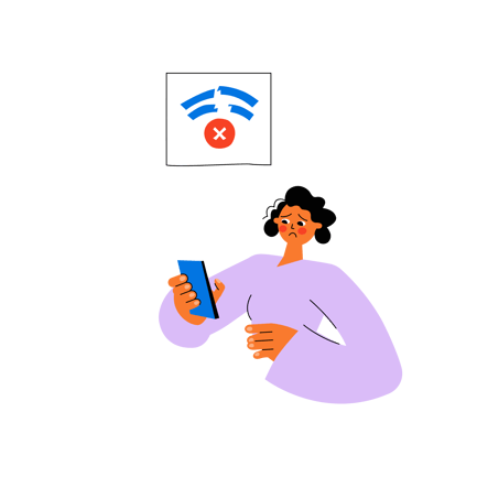 No Internet