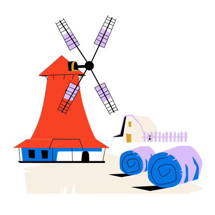 Traditional Windmill