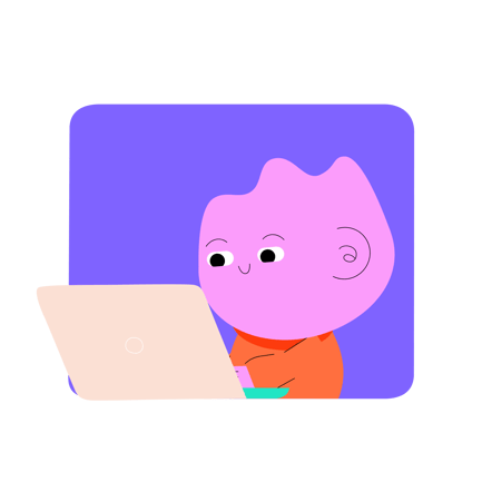 Child Using Laptop