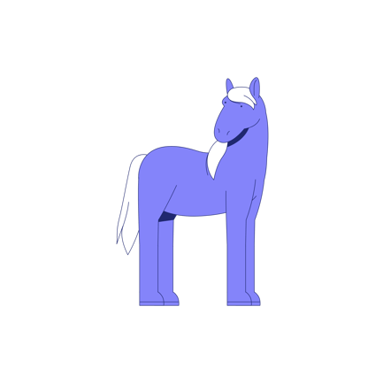 Cartoon Horse