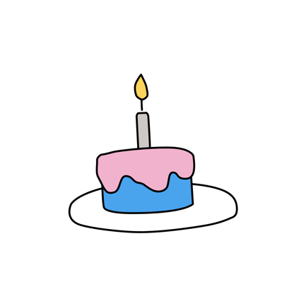 Gâteau d'anniversaire