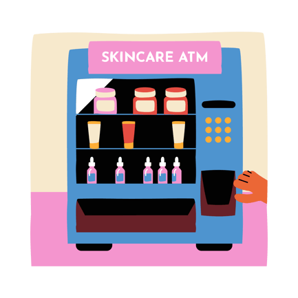Skincare Vending Machine