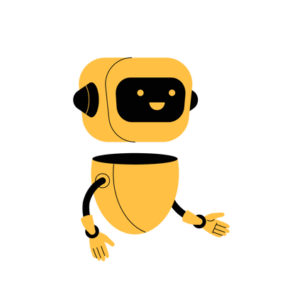 Friendly Robot Character