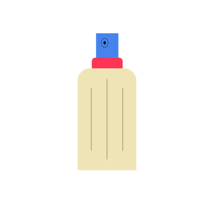Animated Perfume Bottle Icon