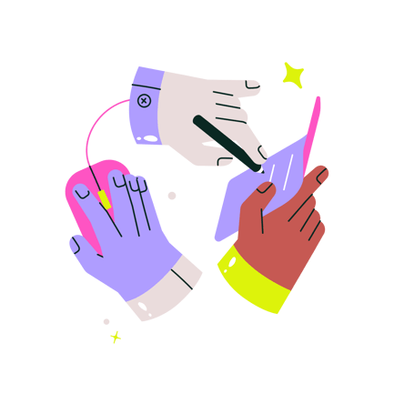 Abbildung von Teamwork Hands