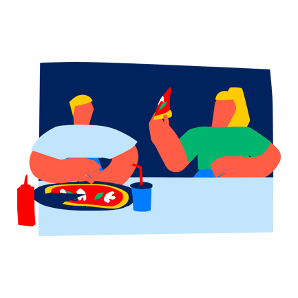 Sharing Fast Food