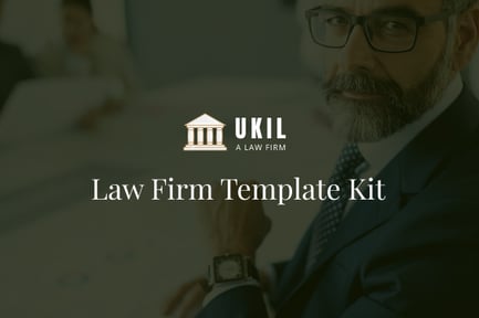 Preview: Ukil - Law Firm Template Kit