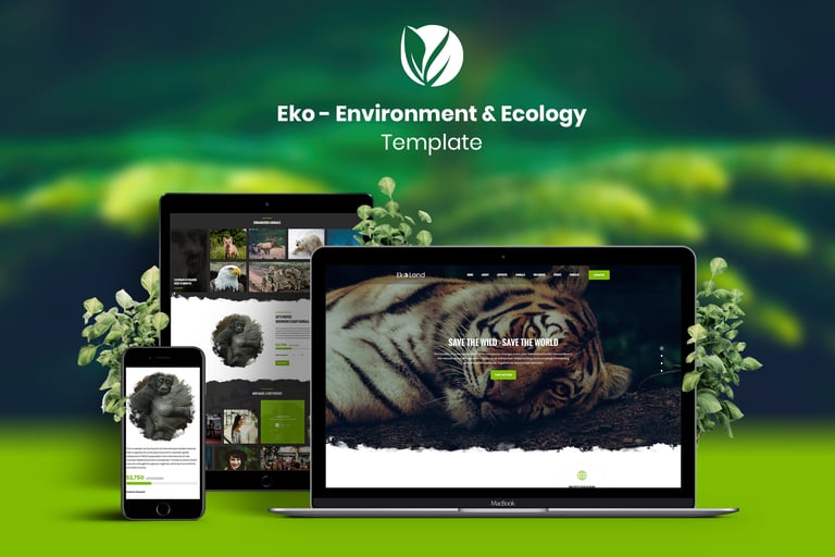 Eko - Environment & Ecology Template Kit